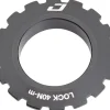 Jagwire Brakes|Centerlock Disc Brake Rotor Lock Ring (Black ) (For 15-20mm Axles) (Alloy)