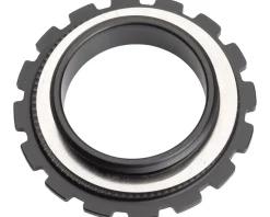 Jagwire Brakes|Centerlock Disc Brake Rotor Lock Ring (Black ) (For 15-20mm Axles) (Alloy)