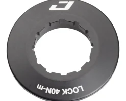 Jagwire Brakes|Centerlock Disc Brake Rotor Lock Ring (Black ) (For 9-12mm Axles) (Alloy)