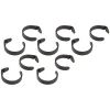 Jagwire Cables & Housing|Clip Ring for E-Bike Control Wires (Black) (28.0-31.8mm) (Bag of 10)