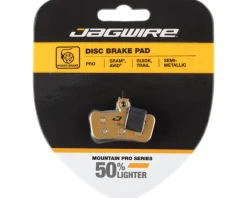 Jagwire Brakes|Disc Brake Pads (Pro Semi-Metallic) (SRAM Guide, Avid Trail) (1 Pair)