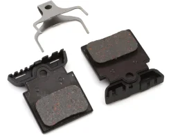 Jagwire Brakes|Elite Cooling Disc Brake Pads (Semi-Metallic) (w/ Cooling Fins) (Shimano Road) (1 Pair)