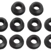 Jagwire Cables & Housing|Frame Plug Refill Bag (Fits 4mm Housing w/Straight Entry & 8.0mm Round Frame Port) (Bag of 10 Plugs)