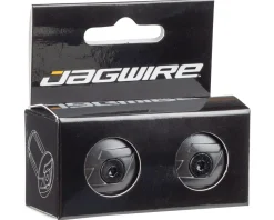 Jagwire Grips & Handlebar Tape|Handlebars|Locking Bar End Plugs (Black) (Pair)