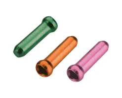 Jagwire Cables & Housing|1.8mm Cable End Crimps (Cash/Tango/Pink) (30)