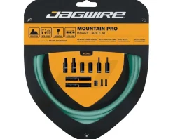 Jagwire Brakes|Cables & Housing|Mountain Pro Brake Cable Kit (Bianchi Celeste) (Stainless) (1.5mm) (1500/2800mm) (w/ Housing)