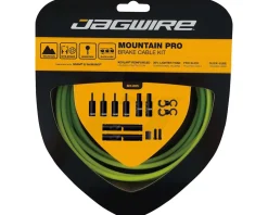 Jagwire Brakes|Cables & Housing|Mountain Pro Brake Cable Kit (Organic Green) (Stainless) (1.5mm) (1500/2800mm) (w/ Housing)