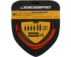 Jagwire Brakes|Cables & Housing|Mountain Pro Brake Cable Kit (Orange) (Stainless) (1.5mm) (1500/2800mm) (w/ Housing)