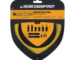 Jagwire Cables & Housing|Mountain Pro Brake Cable Kit (Yellow) (Stainless) (1.5mm) (1500/2800mm) (w/ Housing)