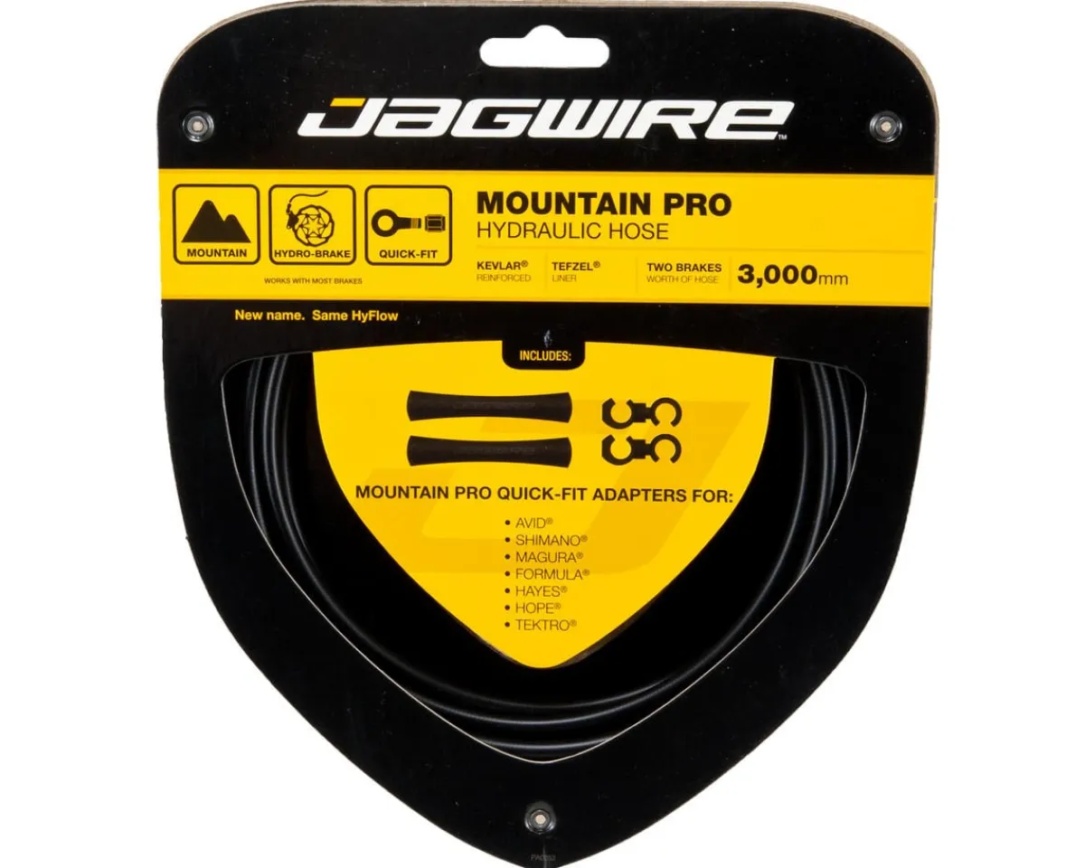 Jagwire Brakes|Cables & Housing|Mountain Pro Hydraulic Disc Hose Kit (Black) (3000mm) (Requires Mountain Pro Quick-Fit Kit)