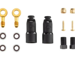 Jagwire Brakes|Cables & Housing|Mountain Pro Hydraulic Disc Hose Quick-Fit Adapter Kit (1) (Tektro Orion/Auriga Pro/ Gemini SL/Volans)
