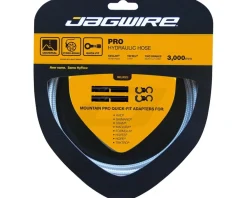 Jagwire Brakes|Cables & Housing|Mountain Pro Hydraulic Disc Hose Kit (Sterling Silver) (3000mm) (Braided) (Requires Mountain Pro Quick-Fit Kit)