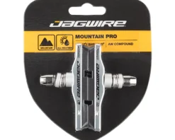 Jagwire Brakes|Mountain Pro V-Brake Pads (Silver) (1 Pair)