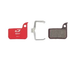 Jagwire Brakes|Mountain Sport Semi-Metallic Disc Brake Pad Bulk Box (For SRAM) (Red, Level, Force, Rival, S900, S700) (Box/25 Pairs)