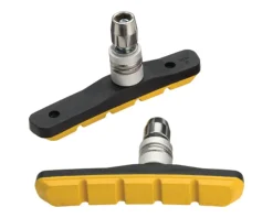 Jagwire Brakes|Mountain Sport V-Brake Pads (Yellow) (1 Pair)