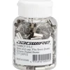 Jagwire Cables & Housing|Open End Caps (Chrome Plated) (5mm) (Bottle of 200)