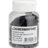 Jagwire Cables & Housing|Open Nylon End Caps (Black) (4mm) (Bottle of 100)