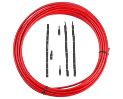 Jagwire Brakes|Cables & Housing|Pro Compressionless Brake Housing (Red) (5mm) (10 Meters) (w/ Slick-Lube Liner)