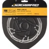 Jagwire Brakes|Pro LR2-E Ebike Disc Brake Rotor w/Magnet (Silver/Black) (Centerlock) (180mm)