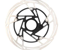 Jagwire Brakes|Pro LR2-E Ebike Disc Brake Rotor w/Magnet (Silver/Black) (Centerlock) (180mm)