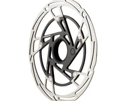 Jagwire Brakes|Pro LR2-E Ebike Disc Brake Rotor w/Magnet (Silver/Black) (Centerlock) (180mm)