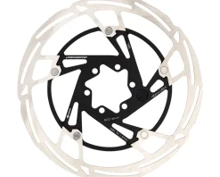 Jagwire Brakes|Pro LR2-E Ebike Disc Brake Rotor w/Magnet (Silver/Black) (6-Bolt) (180mm)