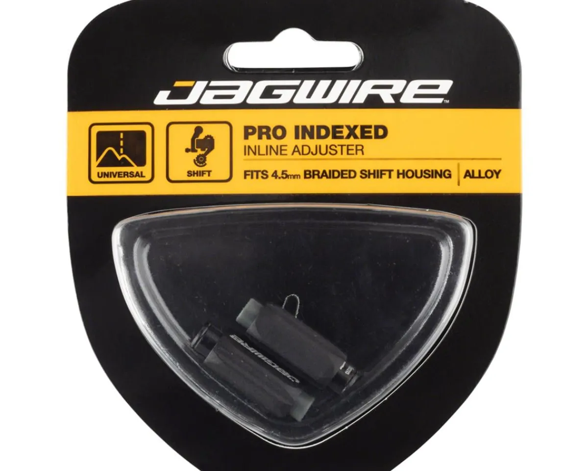 Jagwire Cables & Housing|Derailleurs & Parts|Pro 4.5mm Indexed Inline Cable Tension Adjusters (Pair) (For Braided Shift)