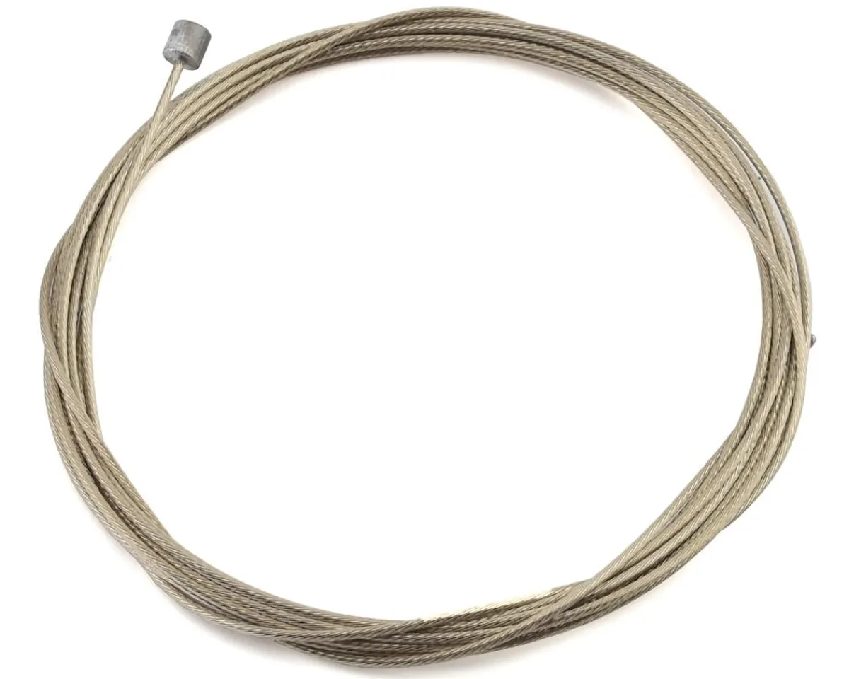 Jagwire Cables & Housing|Pro Polished Slick Derailleur Cable (For Shimano/SRAM) (Stainless) (1.1mm) (2300mm) (1 Pack)