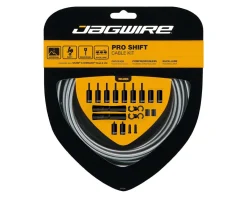 Jagwire Cables & Housing|Pro Shift Kit (Ice Grey) (For Shimano/SRAM) (1.1mm) (2300/2800mm) (Cables & Housing)