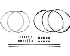 Jagwire Brakes|Cables & Housing|Road Elite Link Brake Cable Kit (Red) (1.5mm) (1350/2350mm) (w/ Housing)