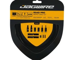 Jagwire Brakes|Cables & Housing|Road Pro Brake Cable Kit (Black) (Stainless) (1.5mm) (1500/2800mm) (w/ Housing)