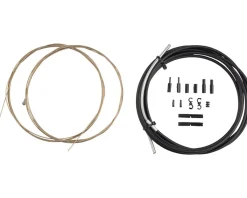 Jagwire Brakes|Cables & Housing|Road Pro Brake Cable Kit (Red) (Stainless) (1.5mm) (1500/2800mm) (w/ Housing)