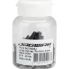 Jagwire Cables & Housing|Sealed Alloy End Caps (Black) (5mm) (Bottle of 50)