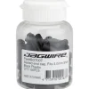 Jagwire Cables & Housing|Sealed Nylon End Caps (Black) (4mm) (Bottle of 100)