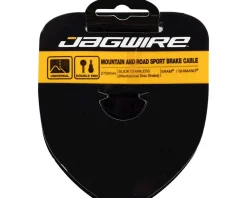 Jagwire Cables & Housing|Sport Brake Cable (Stainless) (Double-Ended) (Road & Mountain) (1.5mm) (2750mm) (1 Pack)