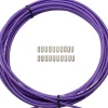 Jagwire Brakes|Cables & Housing|Sport Brake Housing (Purple) (5mm) (10 Meters) (w/ Slick-Lube Liner)