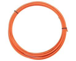 Jagwire Cables & Housing|Sport Derailleur Cable Housing (Orange) (4mm) (10 Meters) (w/ Slick-Lube Liner)