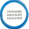 Jagwire Cables & Housing|Sport Derailleur Cable Housing (Blue) (4mm) (10 Meters) (w/ Slick-Lube Liner)