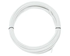 Jagwire Cables & Housing|Sport Derailleur Cable Housing (White) (4mm) (10 Meters) (w/ Slick-Lube Liner)