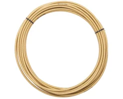 Jagwire Cables & Housing|Sport Derailleur Cable Housing (Gold) (4.5mm) (10 Meters) (w/ Slick-Lube Liner) (Braided)