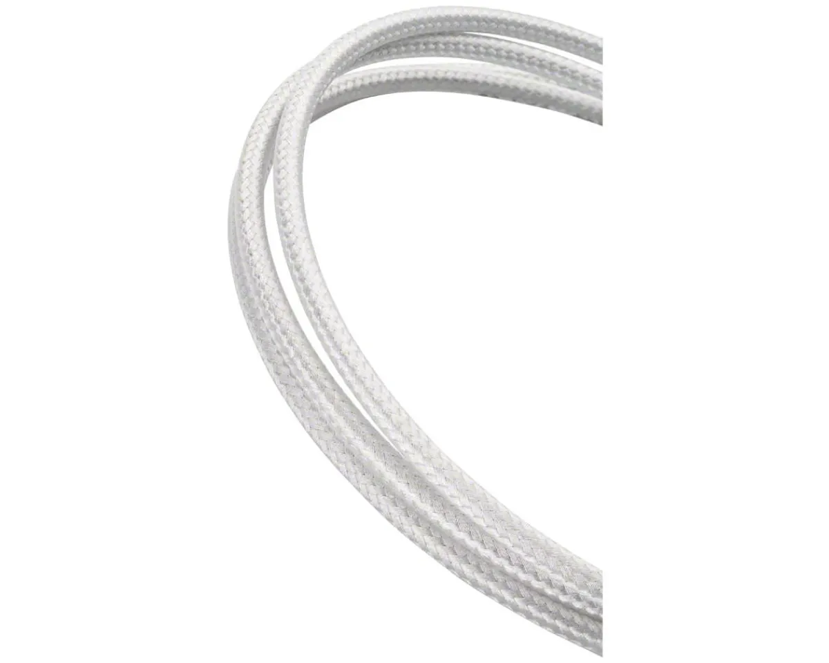 Jagwire Cables & Housing|Sport Derailleur Cable Housing (Sterling Silver) (4.5mm) (10 Meters) (w/ Slick-Lube Liner) (Braided)