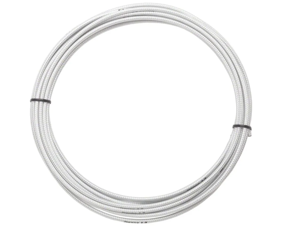 Jagwire Cables & Housing|Sport Derailleur Cable Housing (Sterling Silver) (4.5mm) (10 Meters) (w/ Slick-Lube Liner) (Braided)