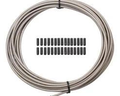 Jagwire Cables & Housing|Sport Derailleur Cable Housing (Titanium) (4.5mm) (10 Meters)