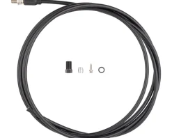 Jagwire Brakes|Cables & Housing|Sport DOT Hydraulic Hose Kit (Black) (2000mm) (Fits SRAM Guide (A1), Level TL, DB5, Avid Elixir)