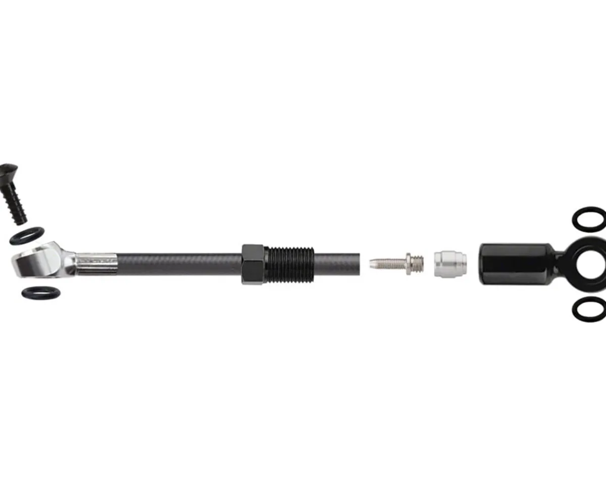 Jagwire Brakes|Cables & Housing|Sport DOT Hydraulic Hose Kit (Black) (2000mm) (Fits SRAM Road Flat Mount)