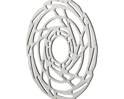 Jagwire Brakes|Sport SR1 Disc Brake Rotor (Silver) (6-Bolt) (140mm)