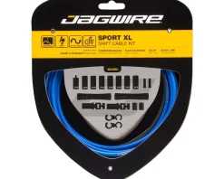 Jagwire Cables & Housing|Sport XL Shift Cable Kit (Blue) (For Shimano/SRAM)