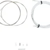 Jagwire Brakes|Cables & Housing|Universal Sport Brake Cable Kit (White) (Stainless) (Road & Mountain) (1.5mm) (1350/2350mm) (w/ Housing)