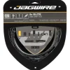 Jagwire Cables & Housing|2x Elite Link Shift Cable Kit (Black) (For SRAM/Shimano) (w/Polished Ultra-Slick Cables)