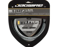 Jagwire Cables & Housing|1x Elite Link Shift Cable Kit (Grey) (For SRAM/Shimano) (w/Polished Ultra-Slick Cable)